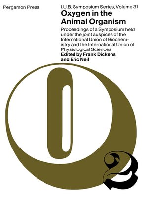 cover image of Oxygen in the Animal Organism